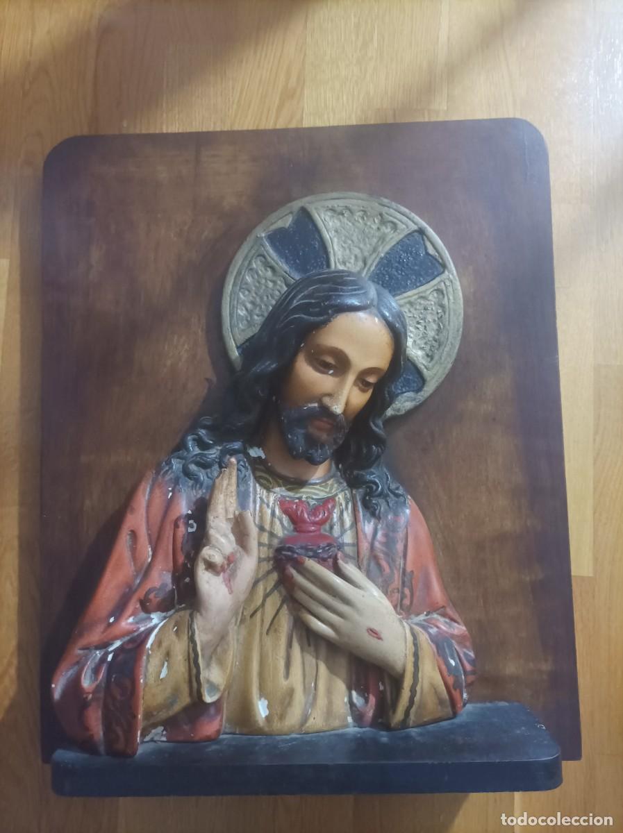 Antig&uuml;edades: Imagen religiosa en madera - Foto 1