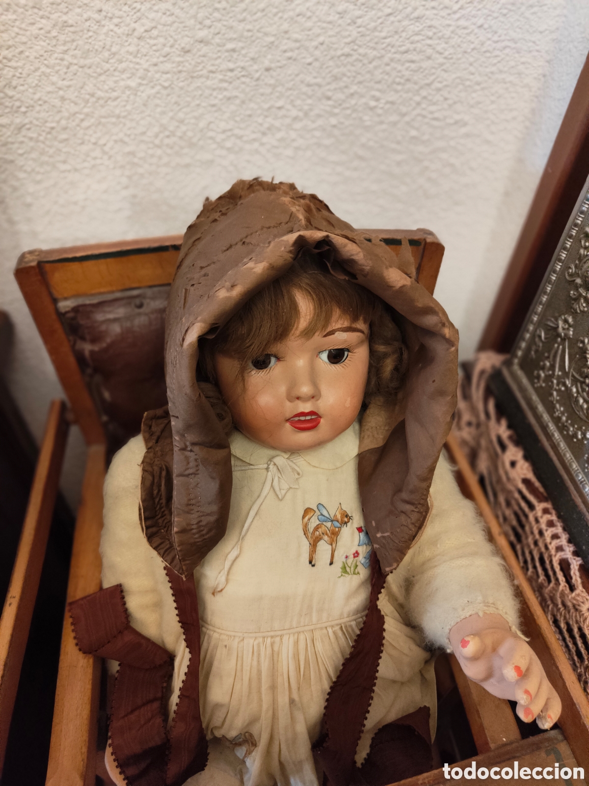 Antig&uuml;edades: ANTIGUOS GORROS DE MUJER AMISH - Foto 10
