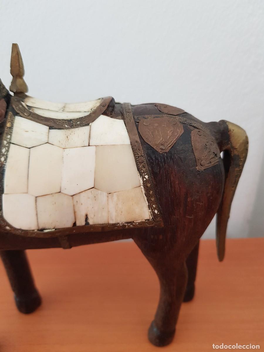 Antig&uuml;edades: CABALLO DE MADERA ANTIGUO - Foto 3