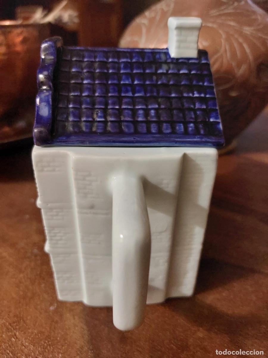 Antig&uuml;edades: TETERA CERAMICA AZUL - Foto 3