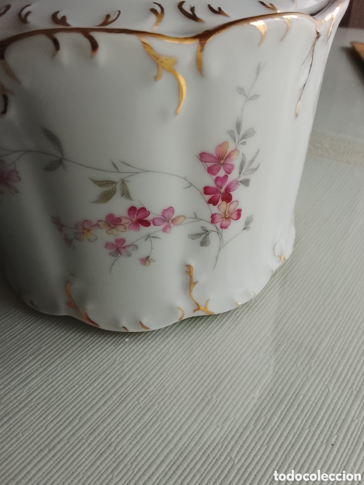 Antig&uuml;edades: Bombonera de cer&aacute;mica. - Foto 4
