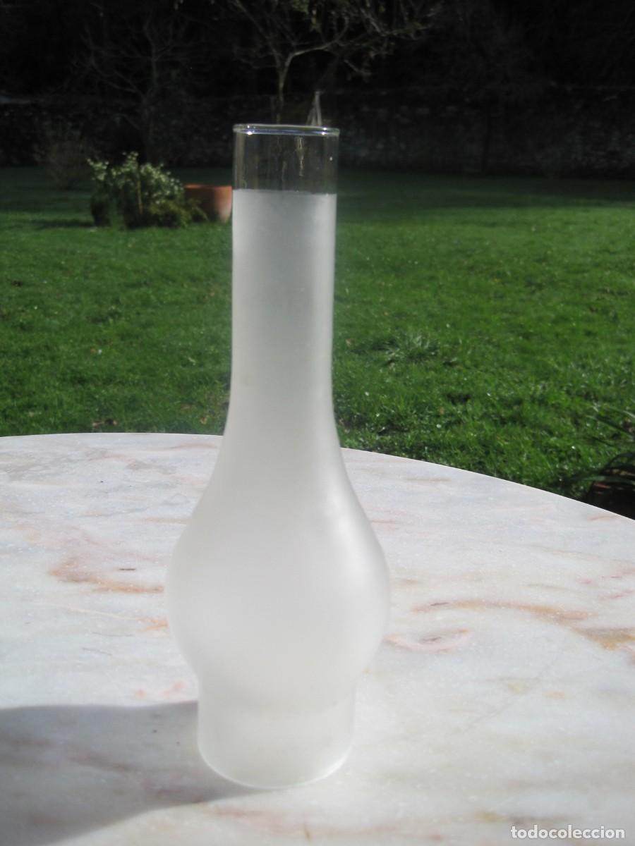Antig&uuml;edades: TULIPA DE CRISTAL PARA QUINQU&Eacute; - Foto 1
