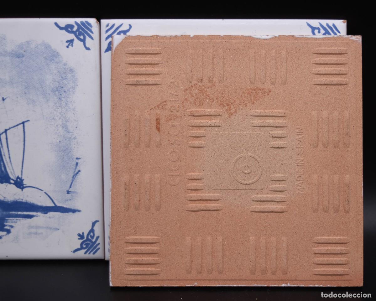 Antig&uuml;edades: Azulejos antiguos pintados - Foto 4