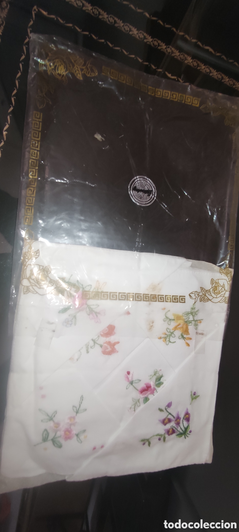 Antig&uuml;edades: Conjunto de panuelos de hilo - Foto 3