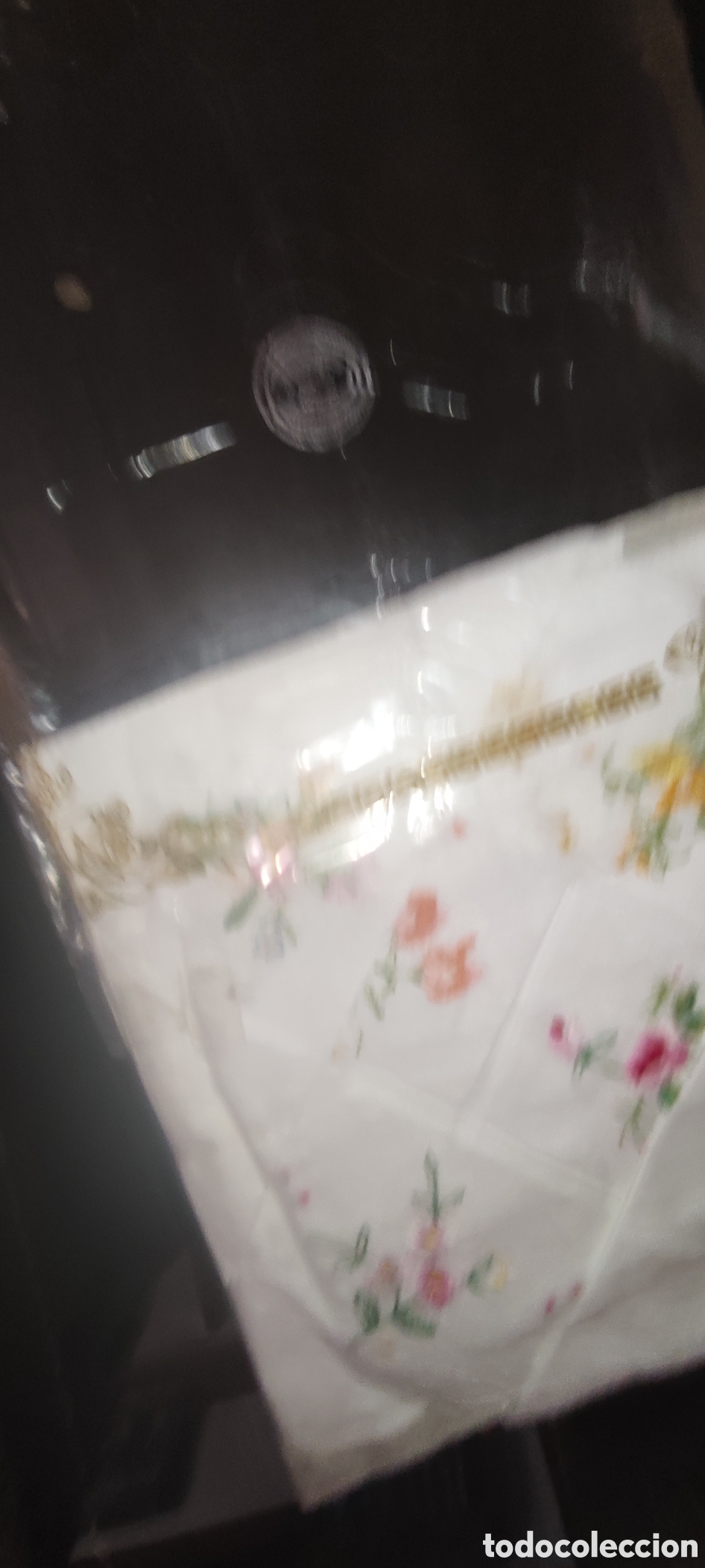 Antig&uuml;edades: Conjunto de panuelos de hilo - Foto 9