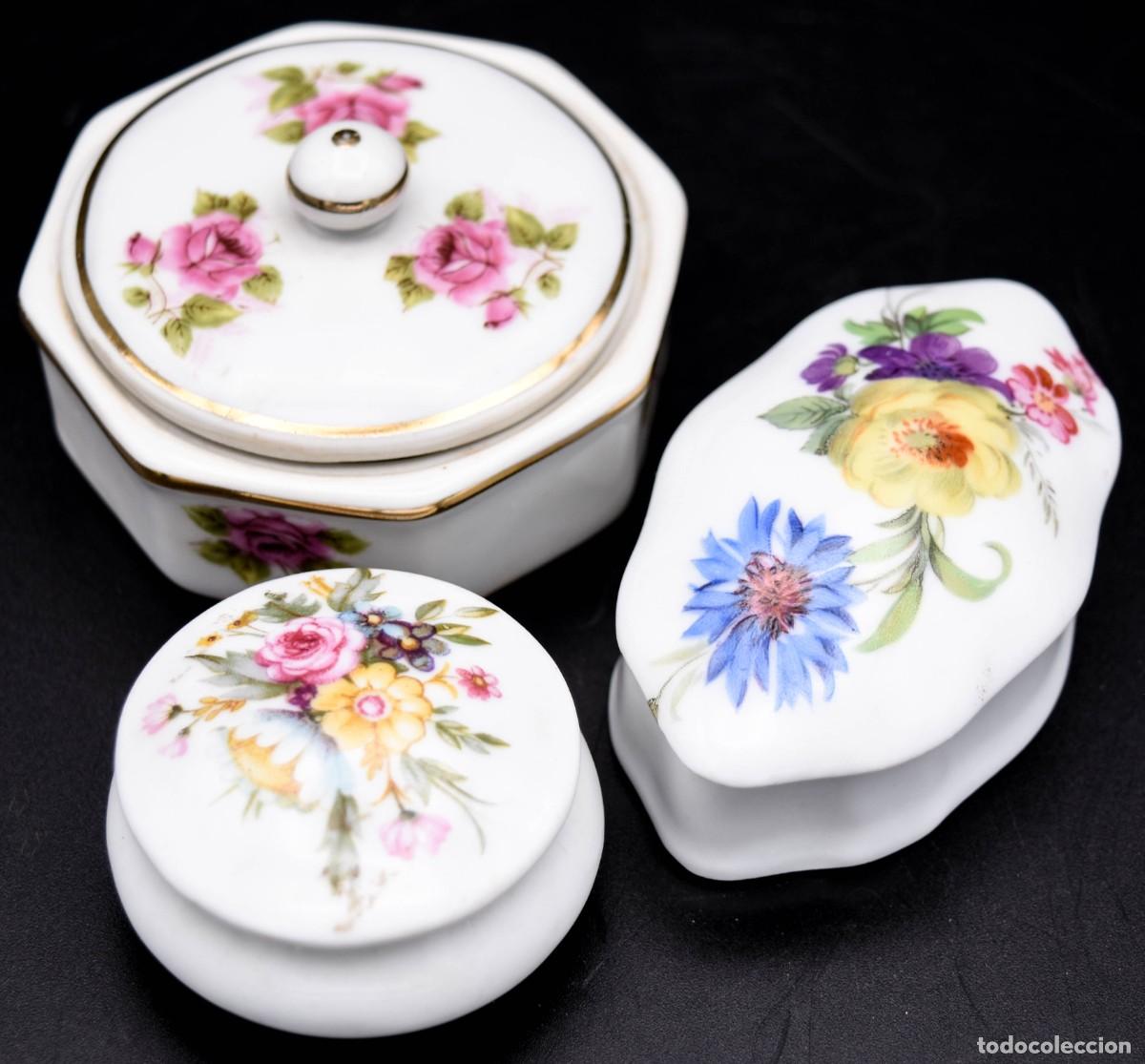 Antig&uuml;edades: Cajas de porcelana (3) - Foto 2