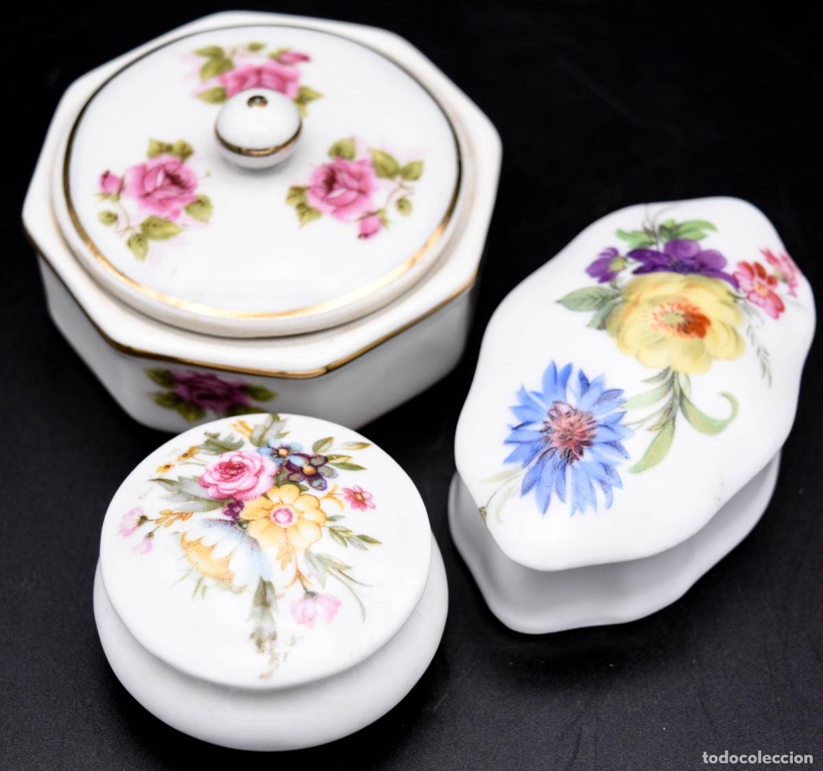 Antig&uuml;edades: Cajas de porcelana (3) - Foto 3