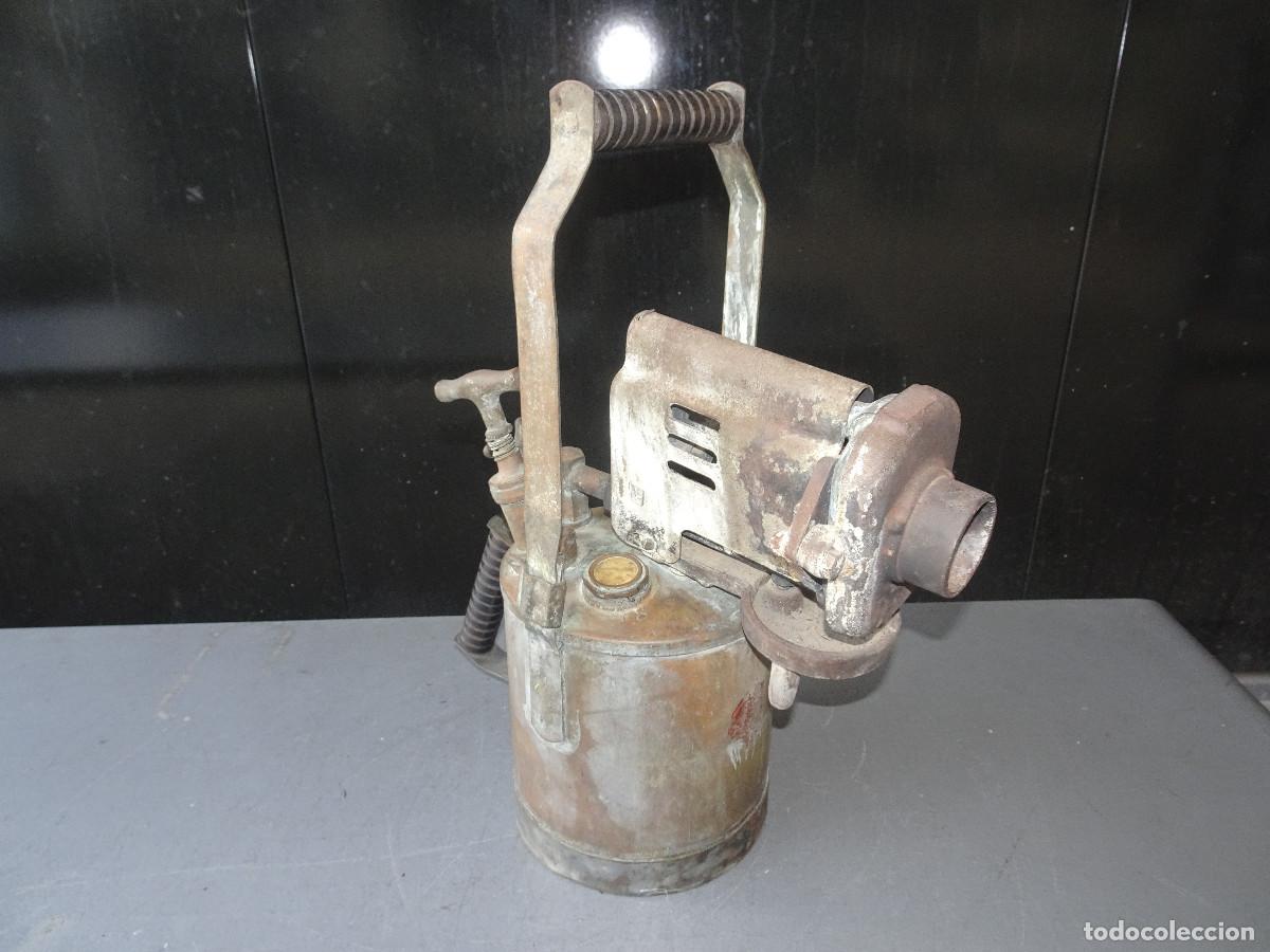 Antig&uuml;edades: Soplete antiguo grande 1950 - Foto 2