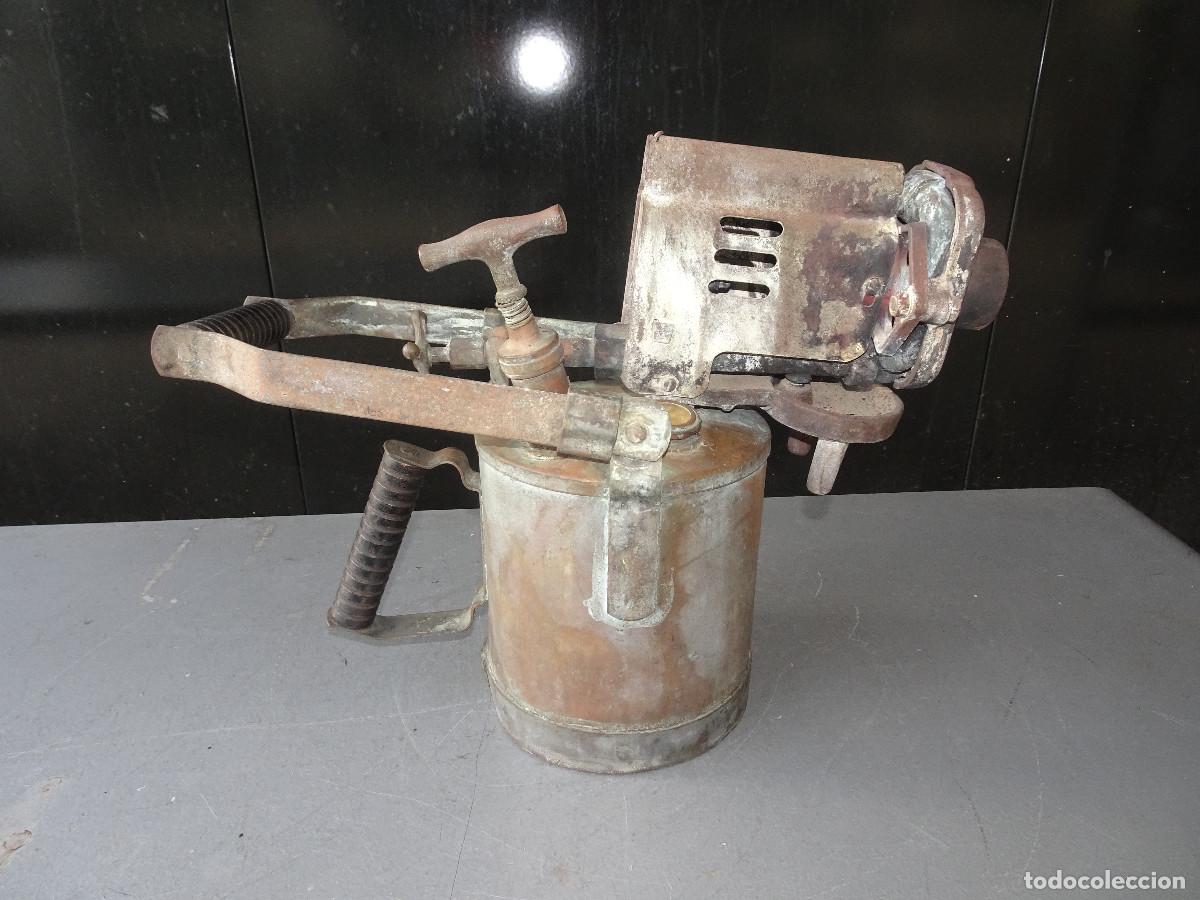 Antig&uuml;edades: Soplete antiguo grande 1950 - Foto 3