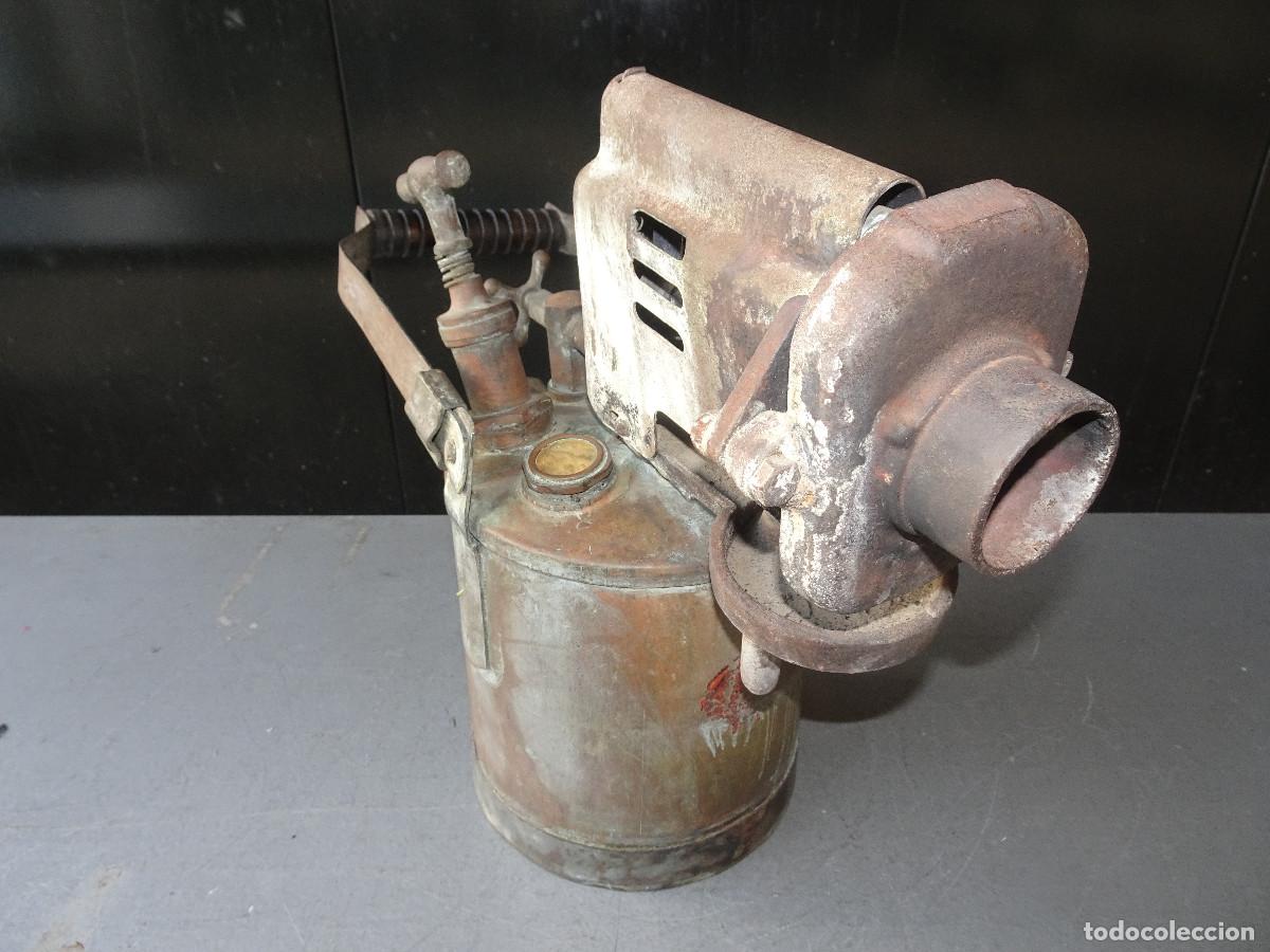 Antig&uuml;edades: Soplete antiguo grande 1950 - Foto 4