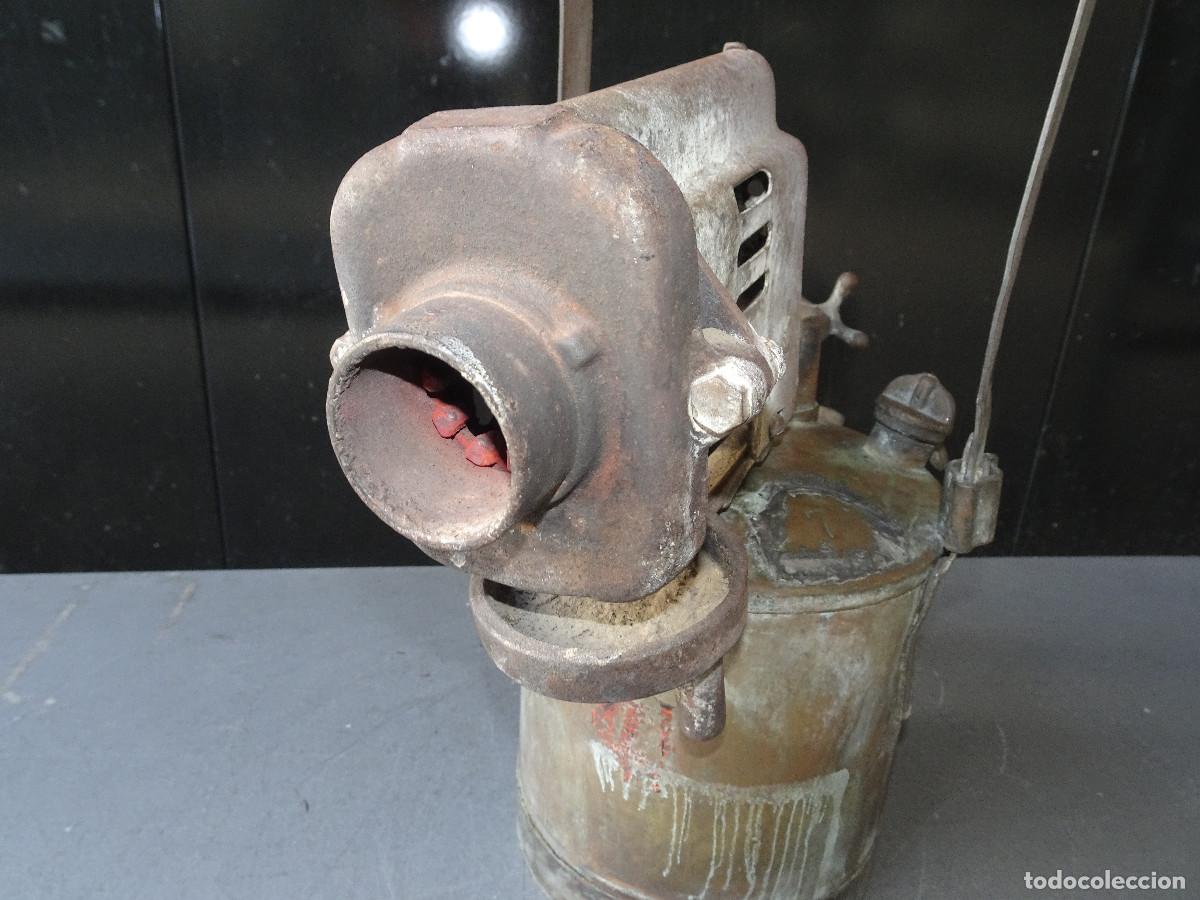 Antig&uuml;edades: Soplete antiguo grande 1950 - Foto 8