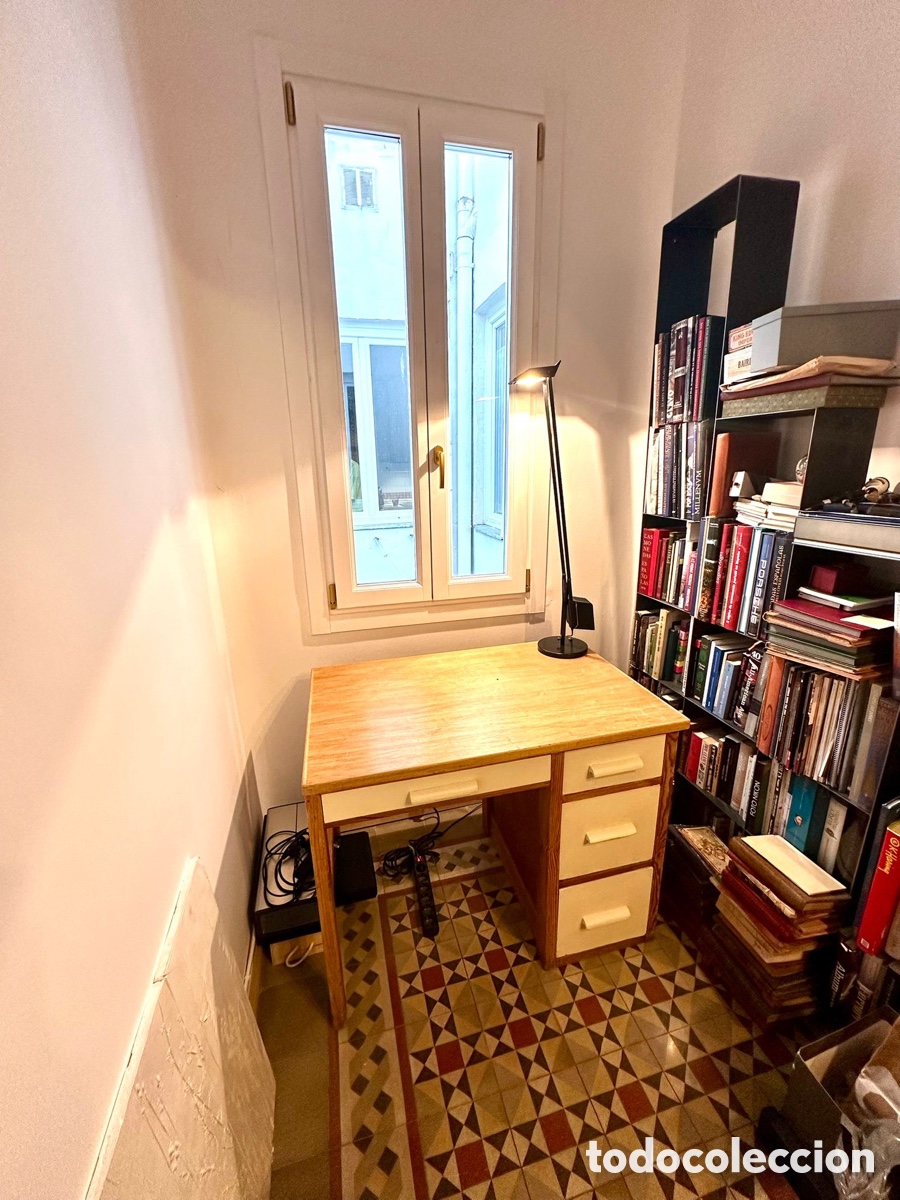 Antig&uuml;edades: Mesa de escritorio principios SXX - Foto 2