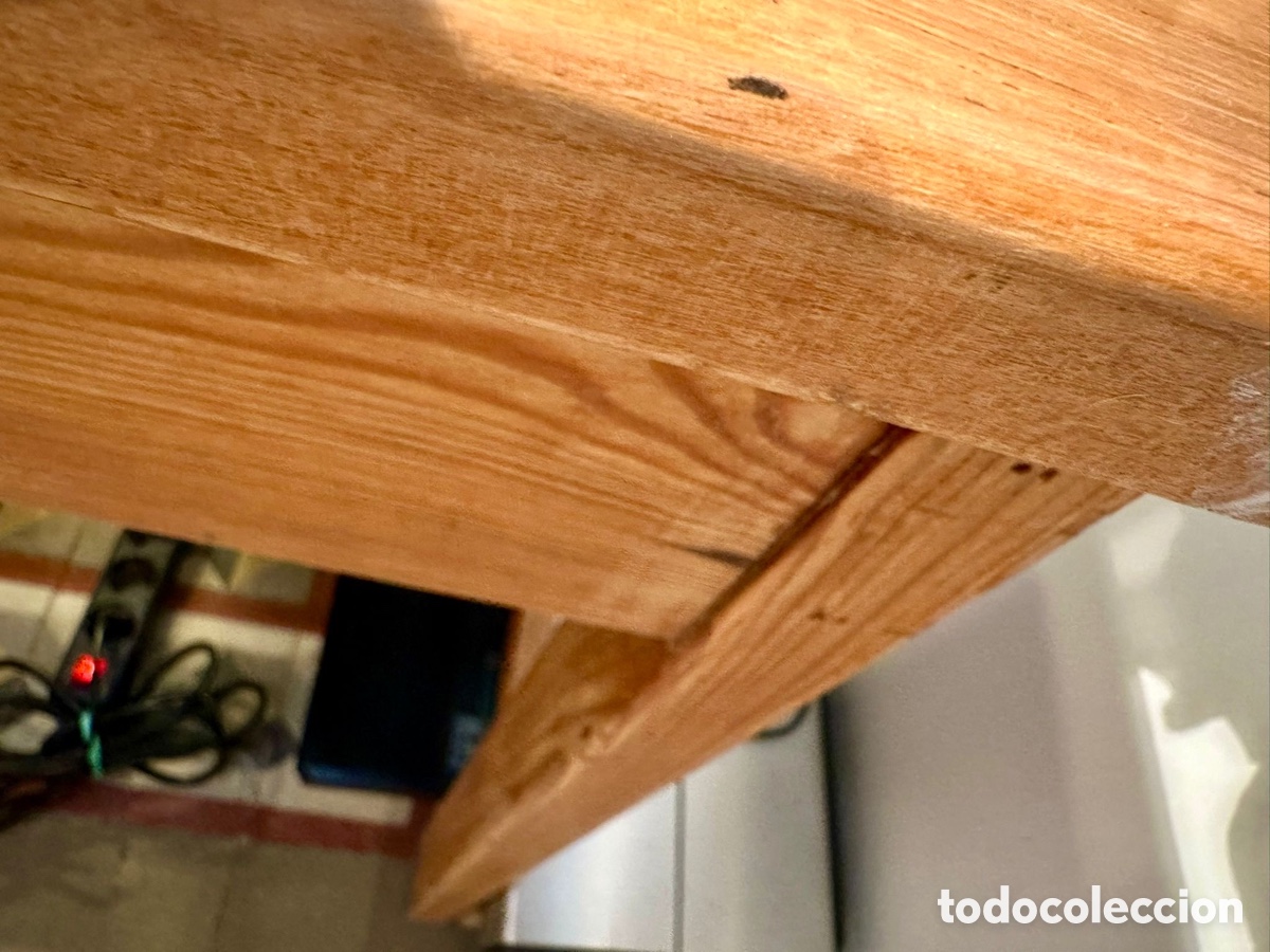 Antig&uuml;edades: Mesa de escritorio principios SXX - Foto 9