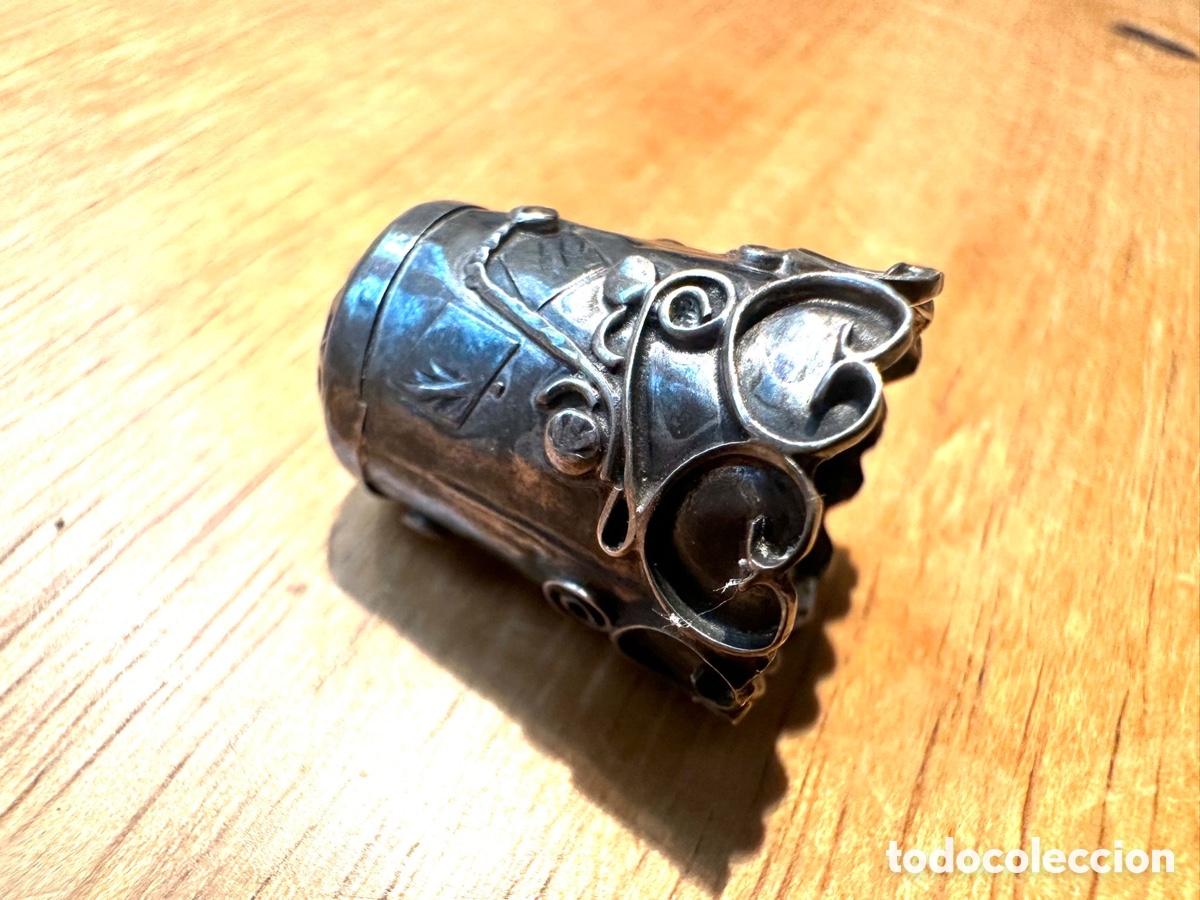 Antig&uuml;edades: Colecci&oacute;n dedales de plata SXVIII - Foto 6