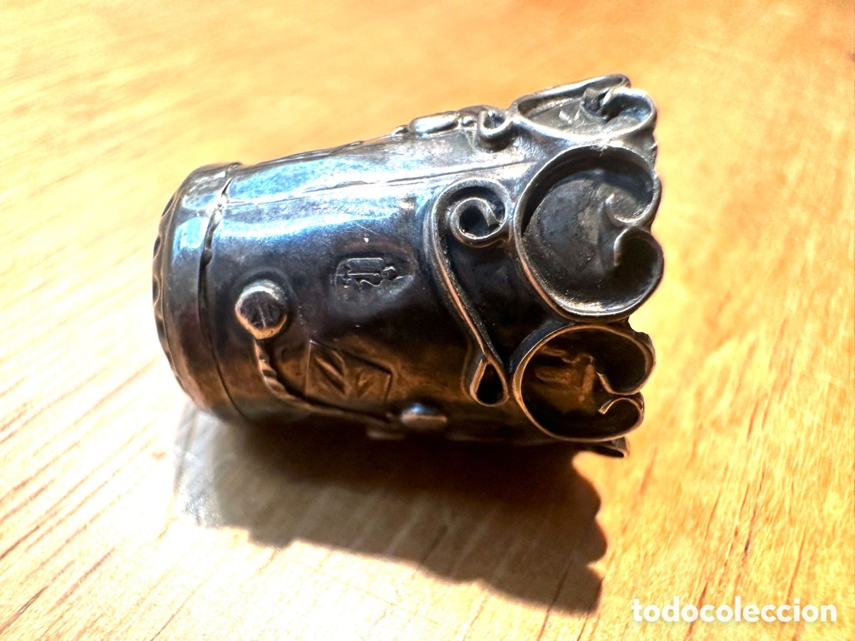 Antig&uuml;edades: Colecci&oacute;n dedales de plata SXVIII - Foto 7
