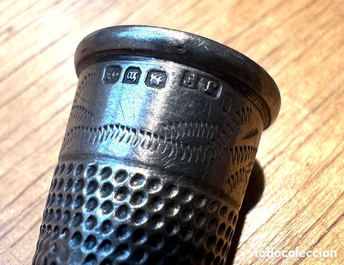 Antig&uuml;edades: Colecci&oacute;n dedales de plata SXVIII - Foto 10