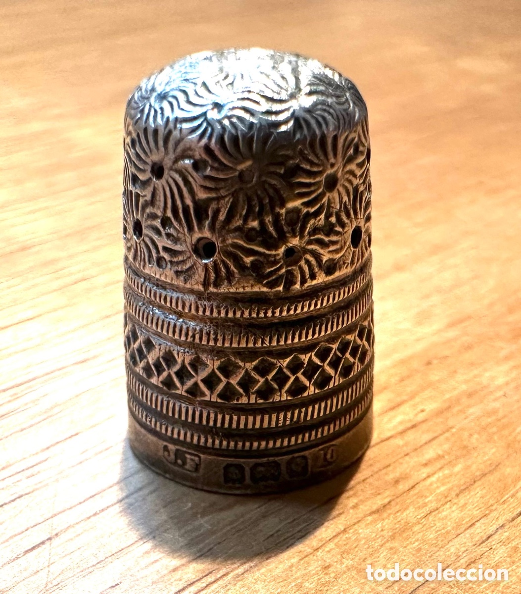 Antig&uuml;edades: Colecci&oacute;n dedales de plata SXVIII - Foto 14