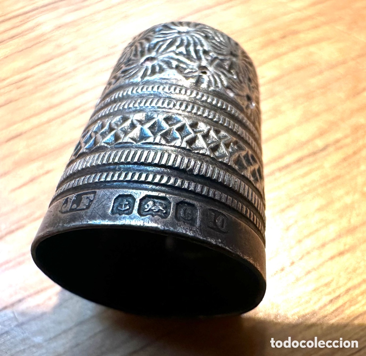 Antig&uuml;edades: Colecci&oacute;n dedales de plata SXVIII - Foto 16