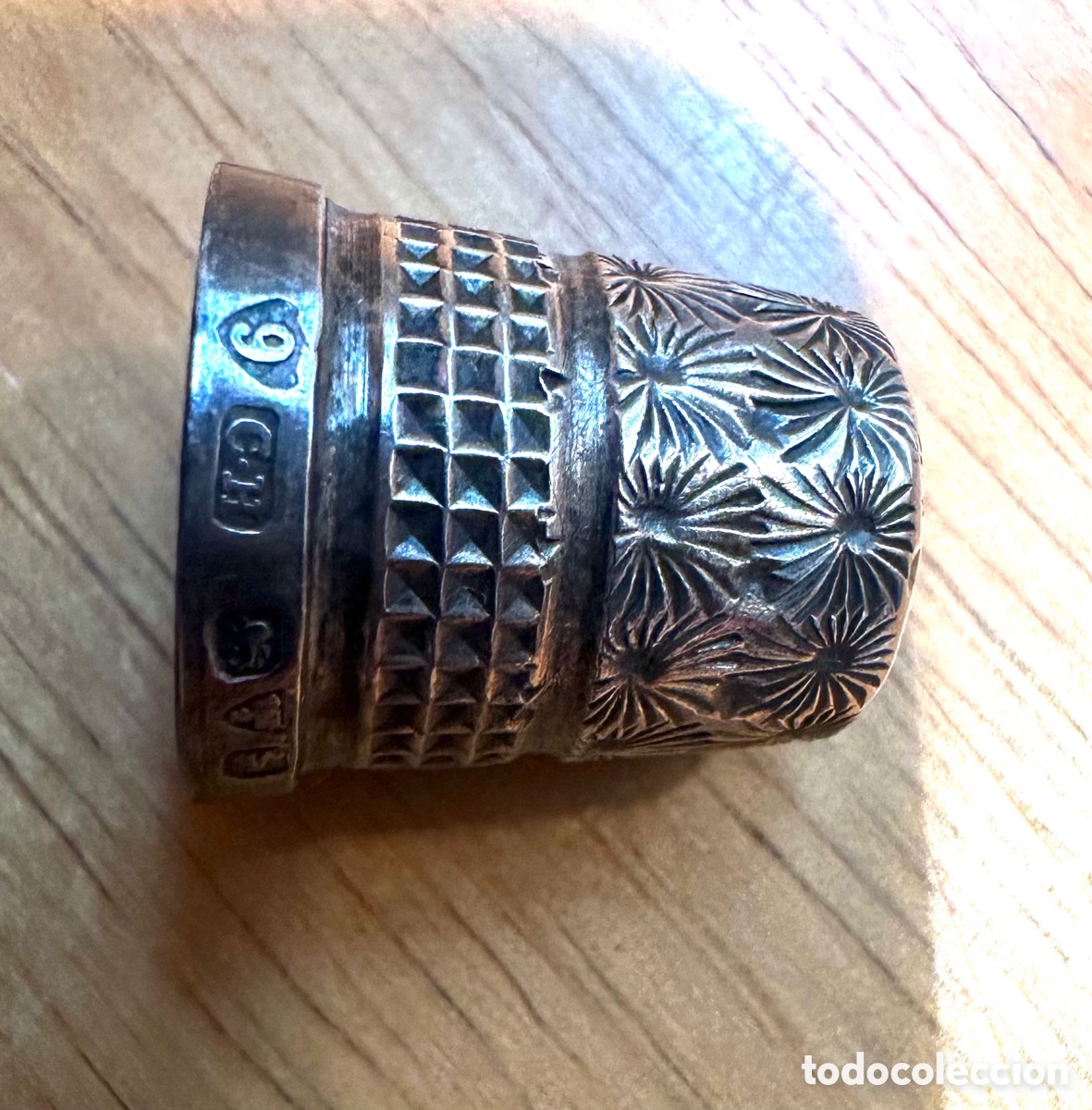 Antig&uuml;edades: Colecci&oacute;n dedales de plata SXVIII - Foto 19