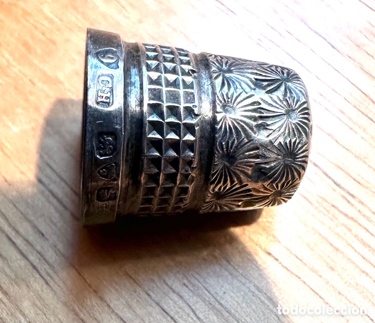 Antig&uuml;edades: Colecci&oacute;n dedales de plata SXVIII - Foto 20