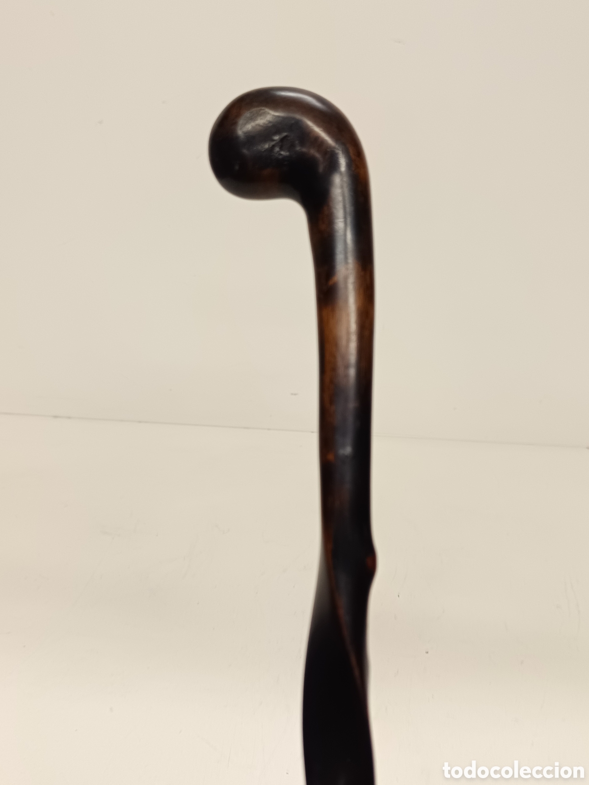 Antig&uuml;edades: Antiguo bast&oacute;n madera en espiral - Foto 3