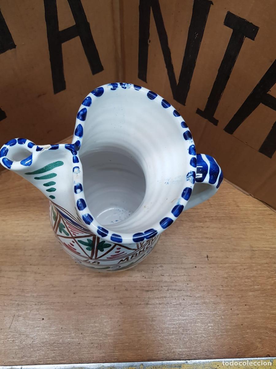 Antig&uuml;edades: JARRON DE CERAMICA DE TOLEDO - Foto 4
