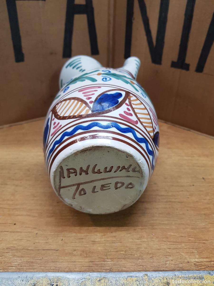 Antig&uuml;edades: JARRON DE CERAMICA DE TOLEDO - Foto 5