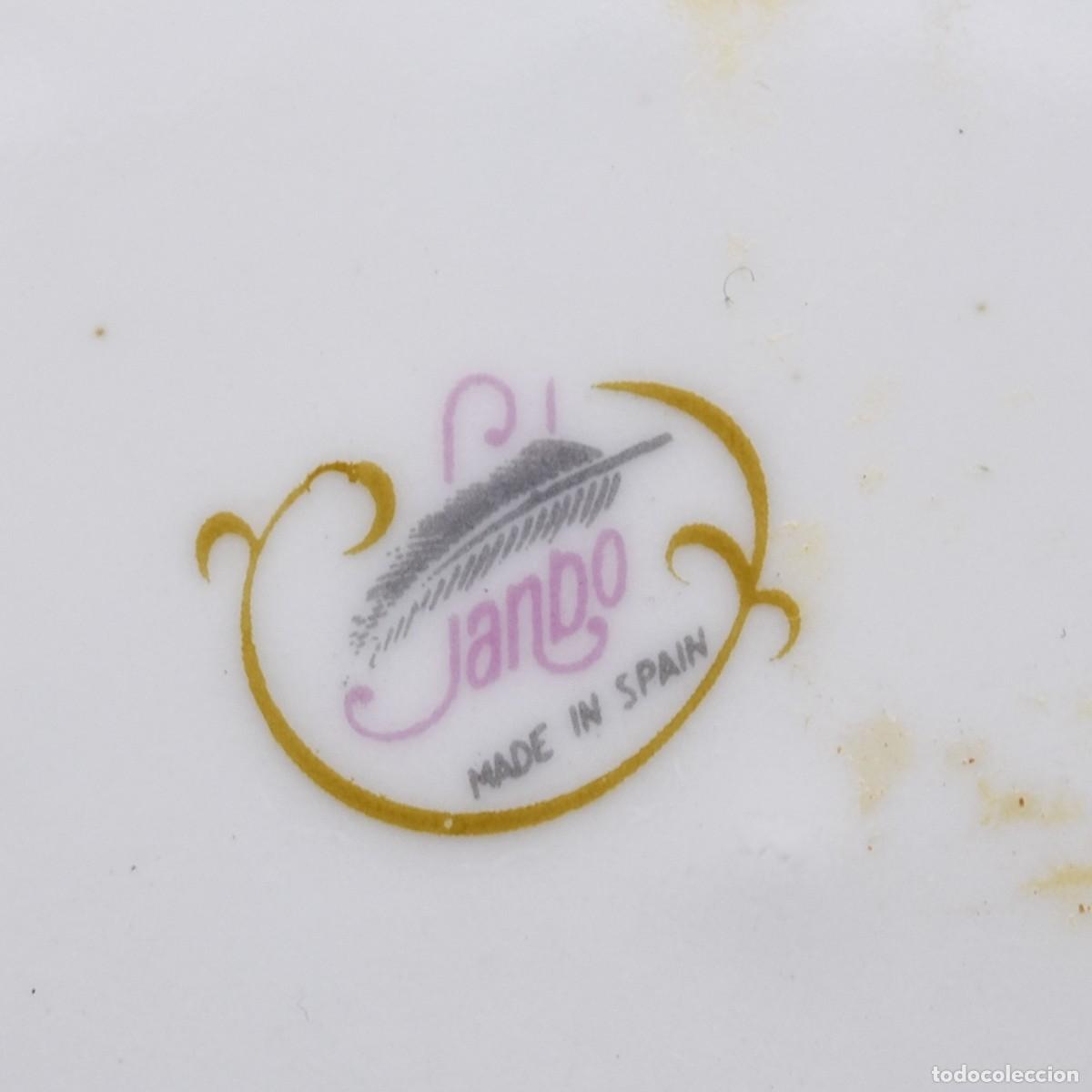 Antig&uuml;edades: Plato de porcelana Sanbo - Foto 5