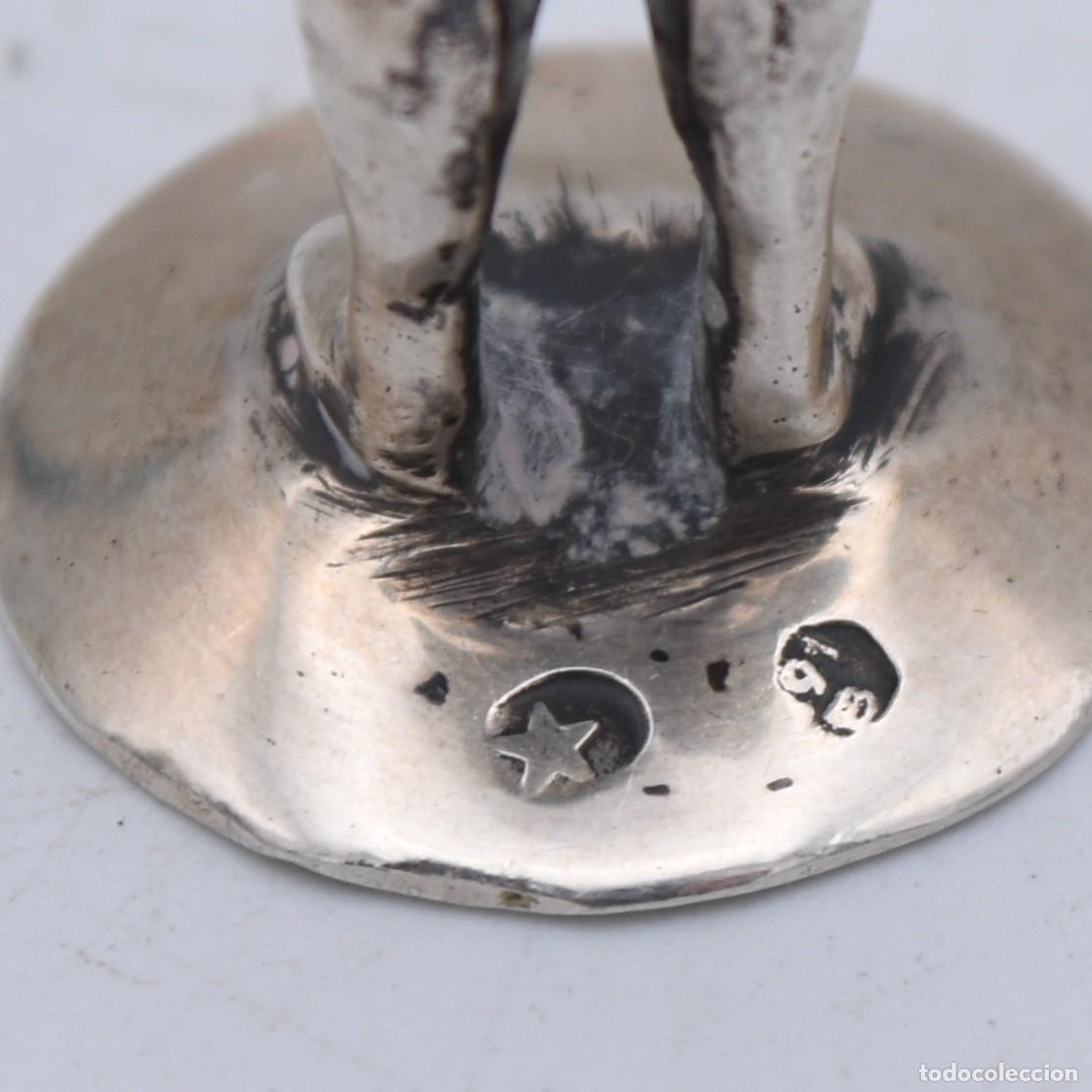 Antig&uuml;edades: Esculturas de plata - Noble y paje - Foto 3