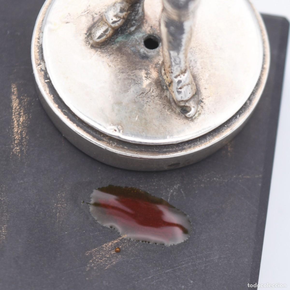 Antig&uuml;edades: Esculturas de plata - Noble y paje - Foto 10