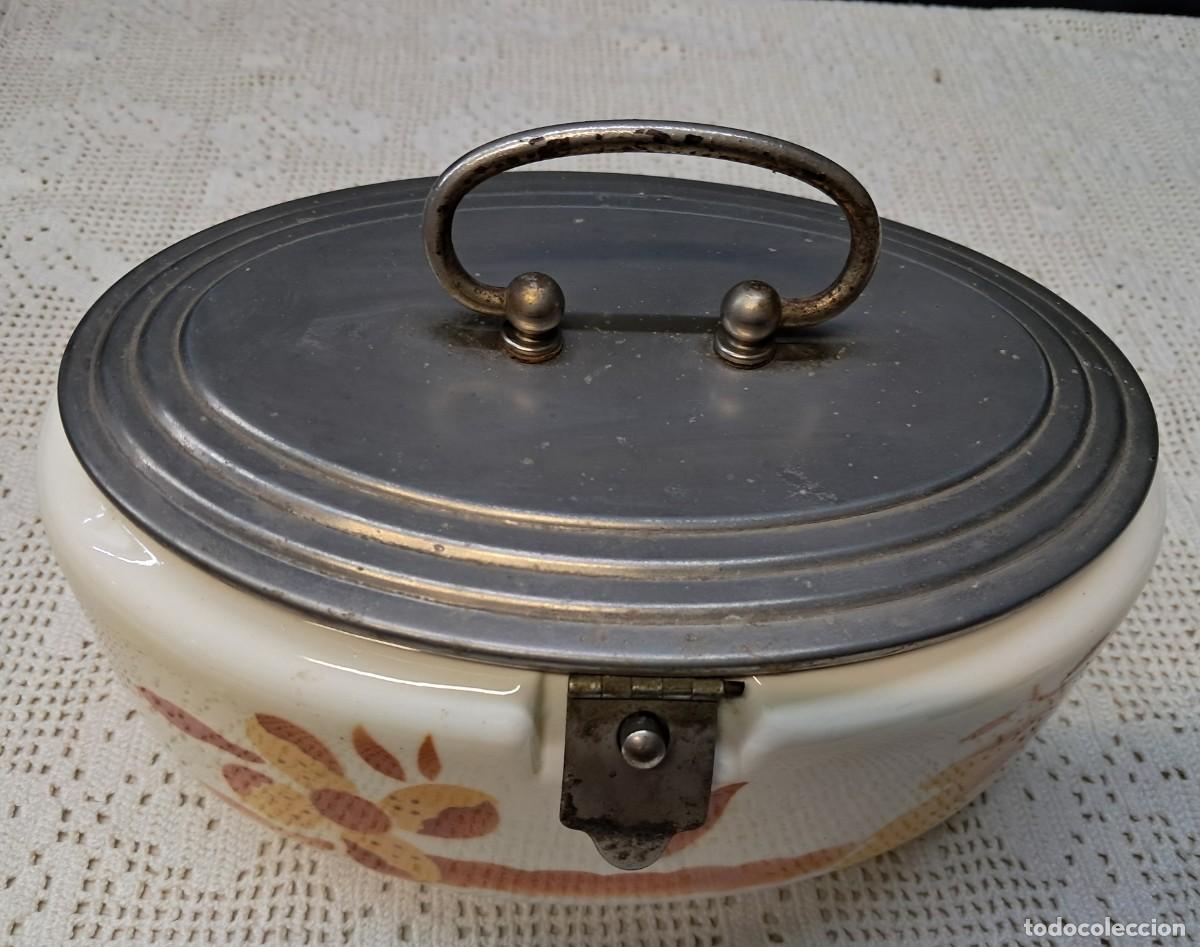 Antig&uuml;edades: TARRO ANTIGUO PARA GALLETAS - Foto 4
