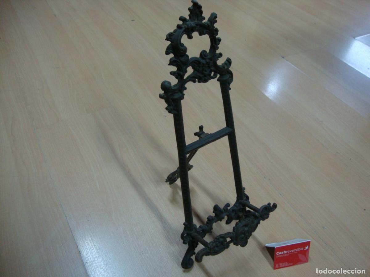 Antig&uuml;edades: PLATO DE ESTA&Ntilde;O CON SOPORTE DE 38 CM (44622) - Foto 7