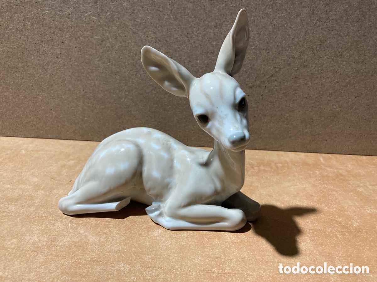 Antig&uuml;edades: Cervatillo porcelana Lladr&oacute; - Foto 1