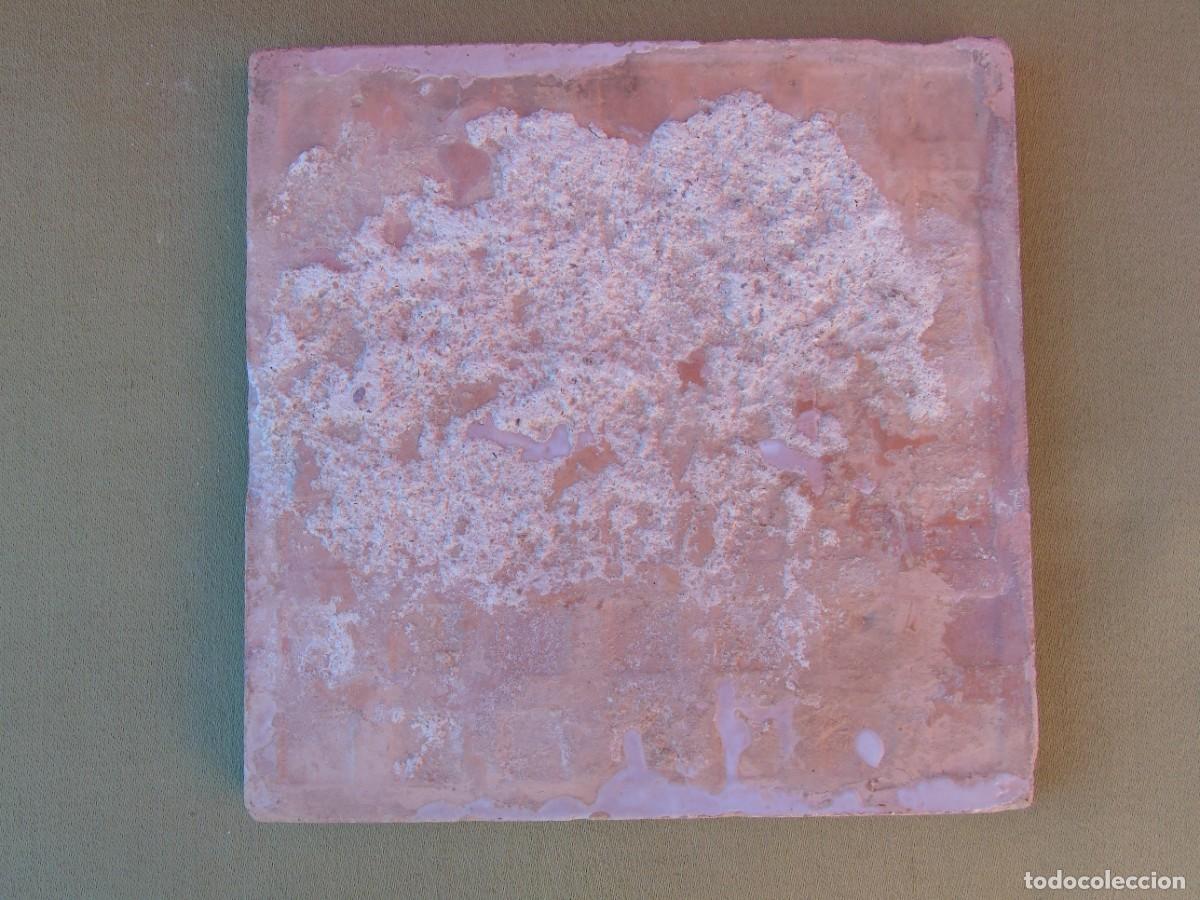 Antig&uuml;edades: ANTIGUO AZULEJO DE COLORES. - Foto 2