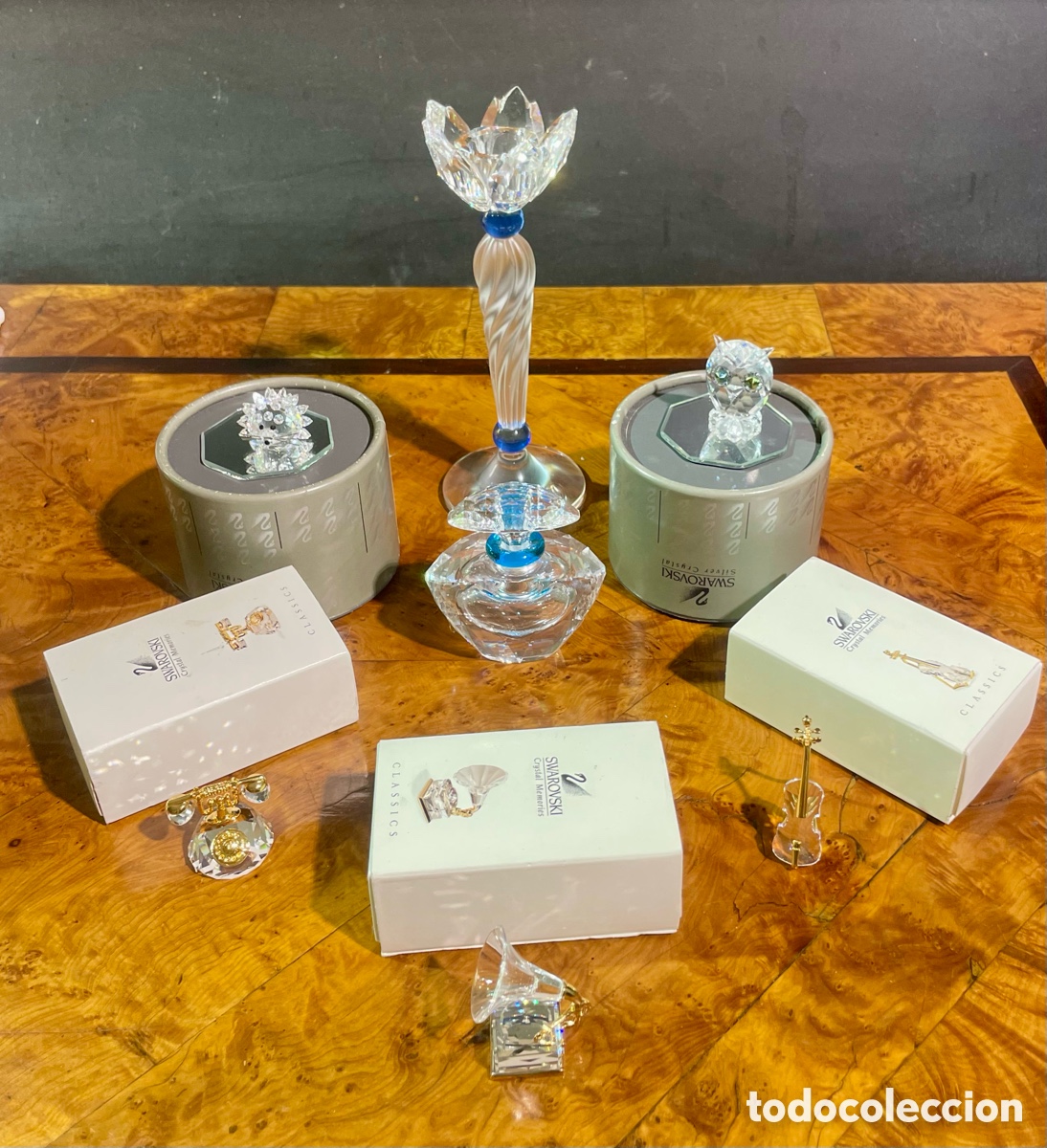 Antig&uuml;edades: 7 Piezas de Swarovski - Foto 1