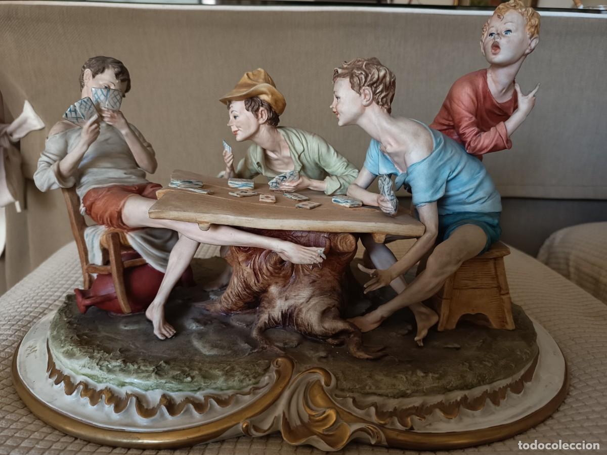 Antig&uuml;edades: Tosca Capodimonte hecho a mano - Foto 1
