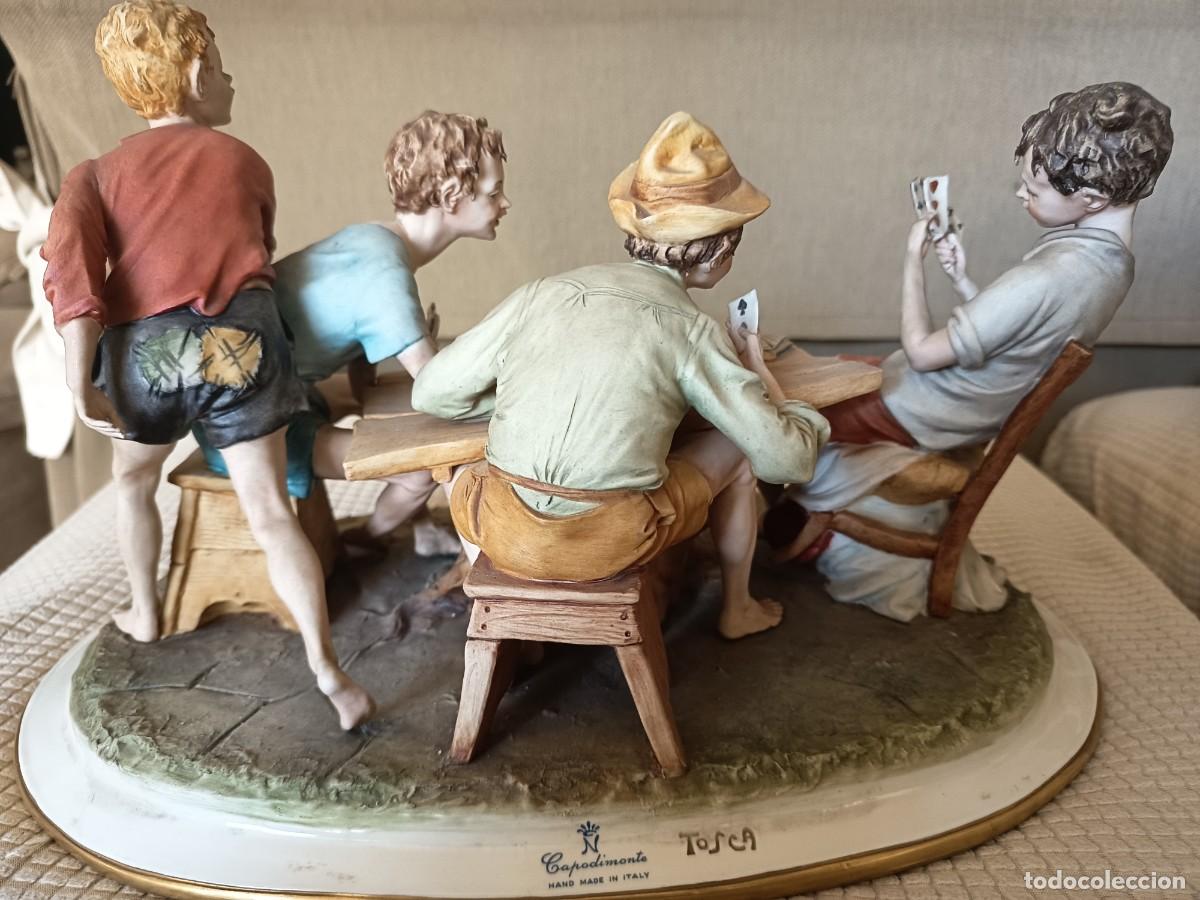 Antig&uuml;edades: Tosca Capodimonte hecho a mano - Foto 2