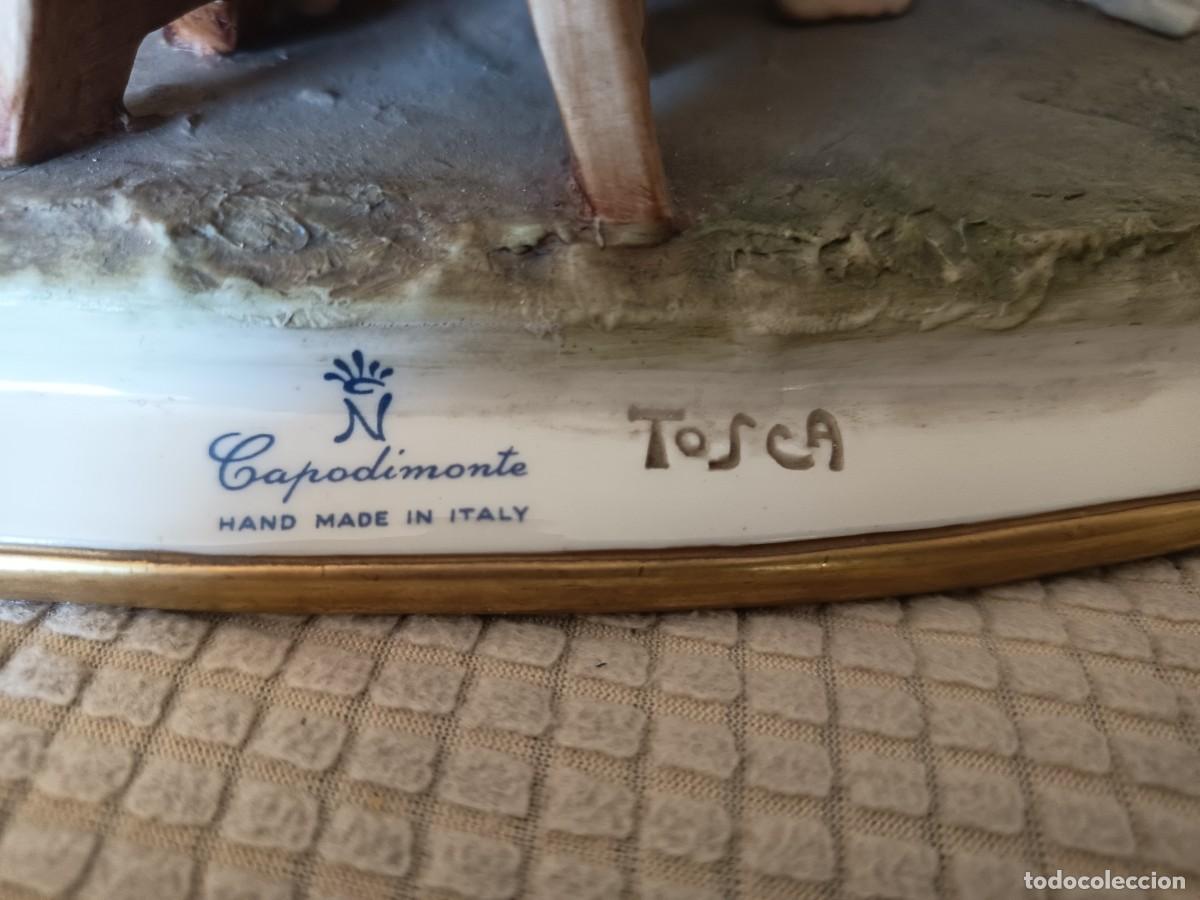 Antig&uuml;edades: Tosca Capodimonte hecho a mano - Foto 3