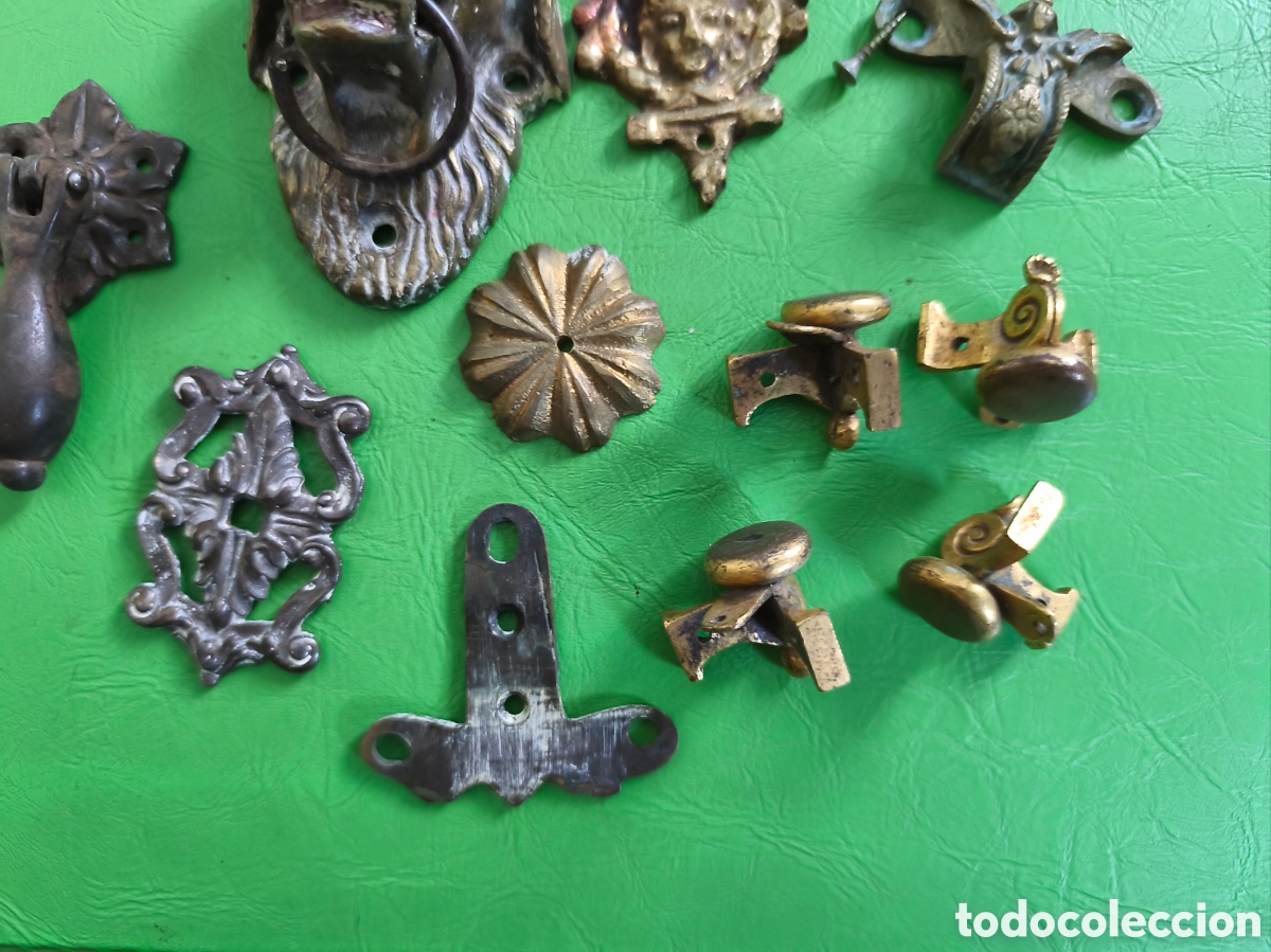 Antig&uuml;edades: LOTE ANTIGUO BRONCE ETC - Foto 3