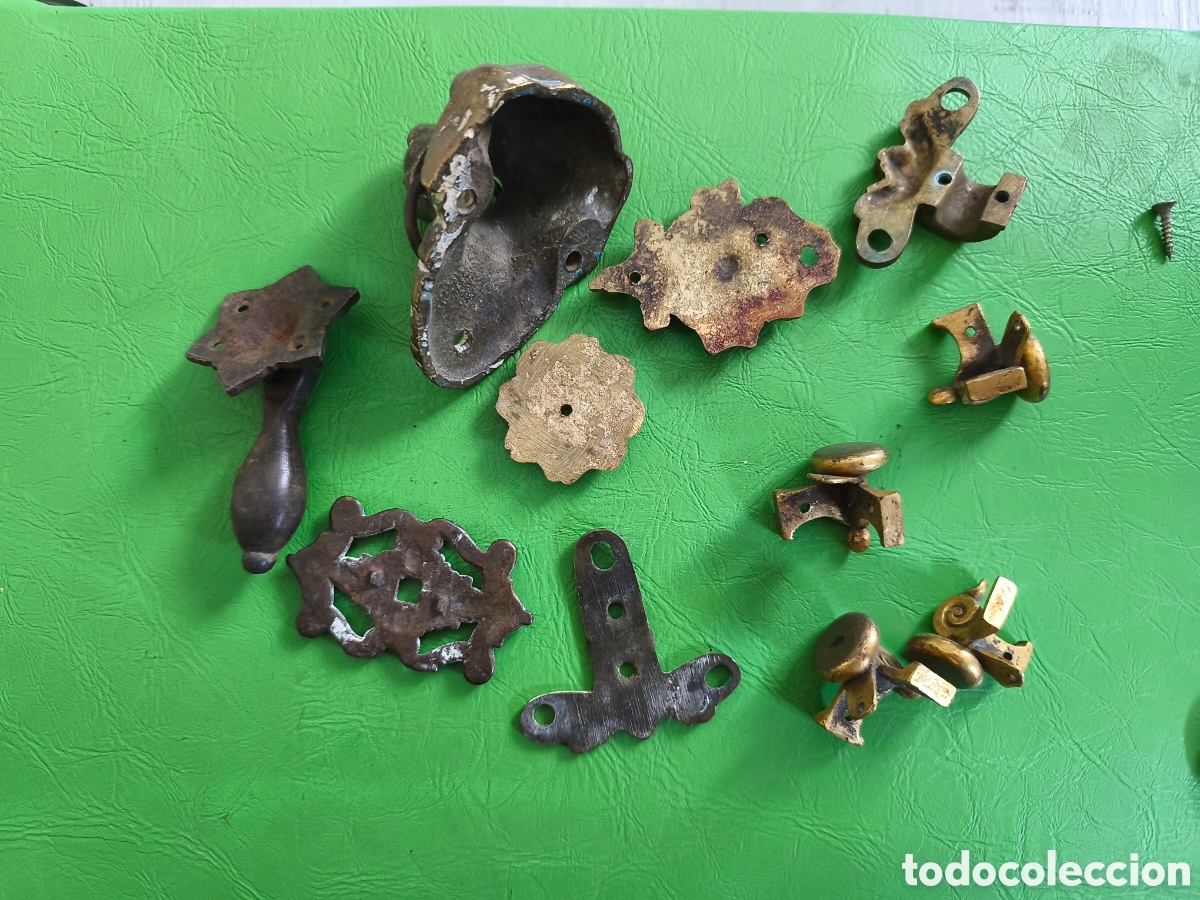 Antig&uuml;edades: LOTE ANTIGUO BRONCE ETC - Foto 4