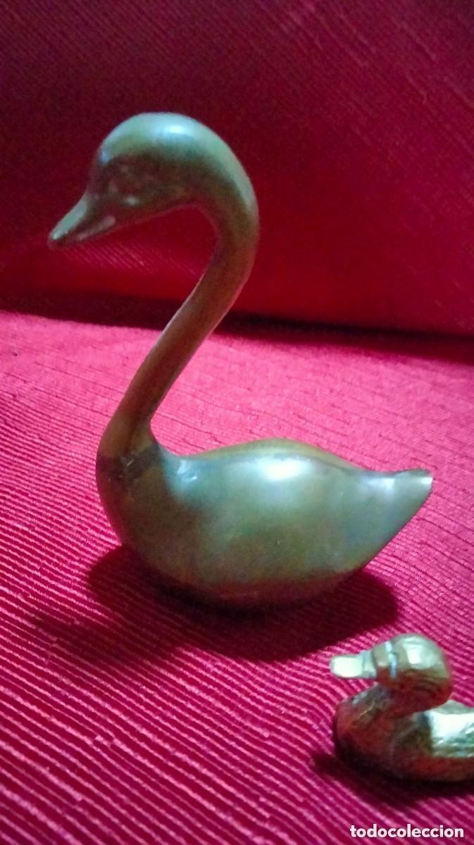 Antig&uuml;edades: FIGURAS PATOS DE BRONCE - Foto 3