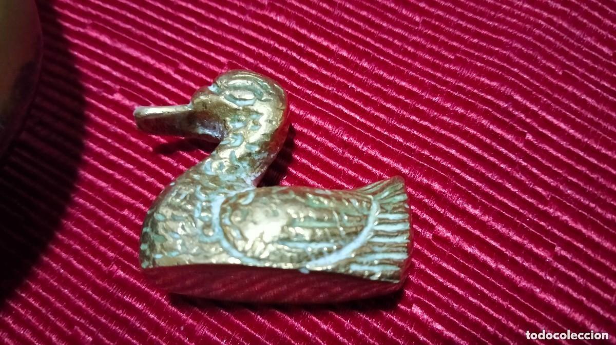 Antig&uuml;edades: FIGURAS PATOS DE BRONCE - Foto 5