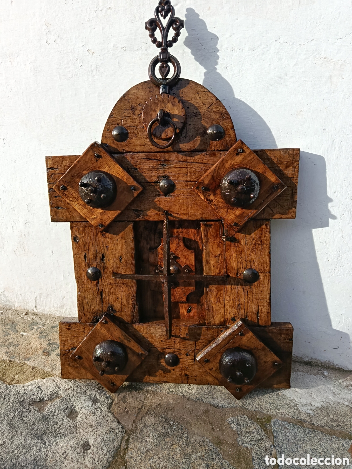 Antig&uuml;edades: Reja de madera y forja - Foto 5