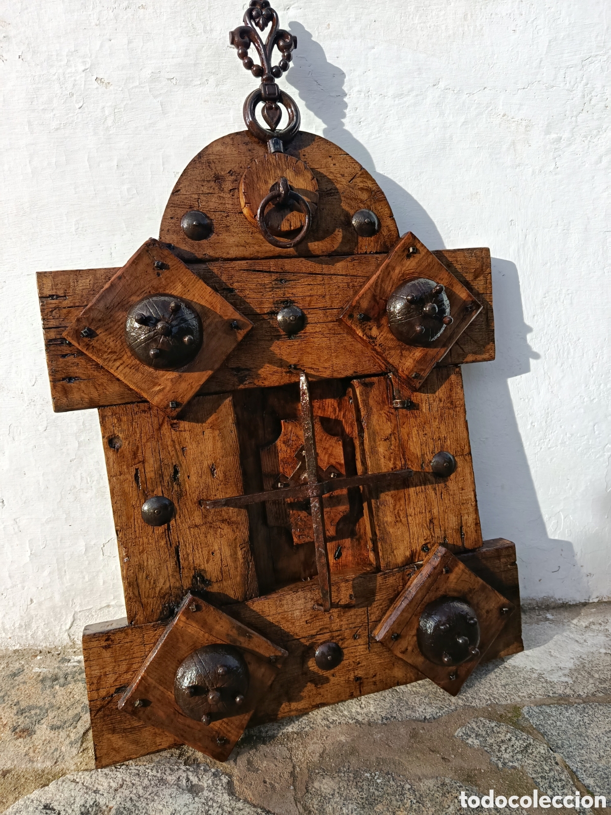 Antig&uuml;edades: Reja de madera y forja - Foto 6