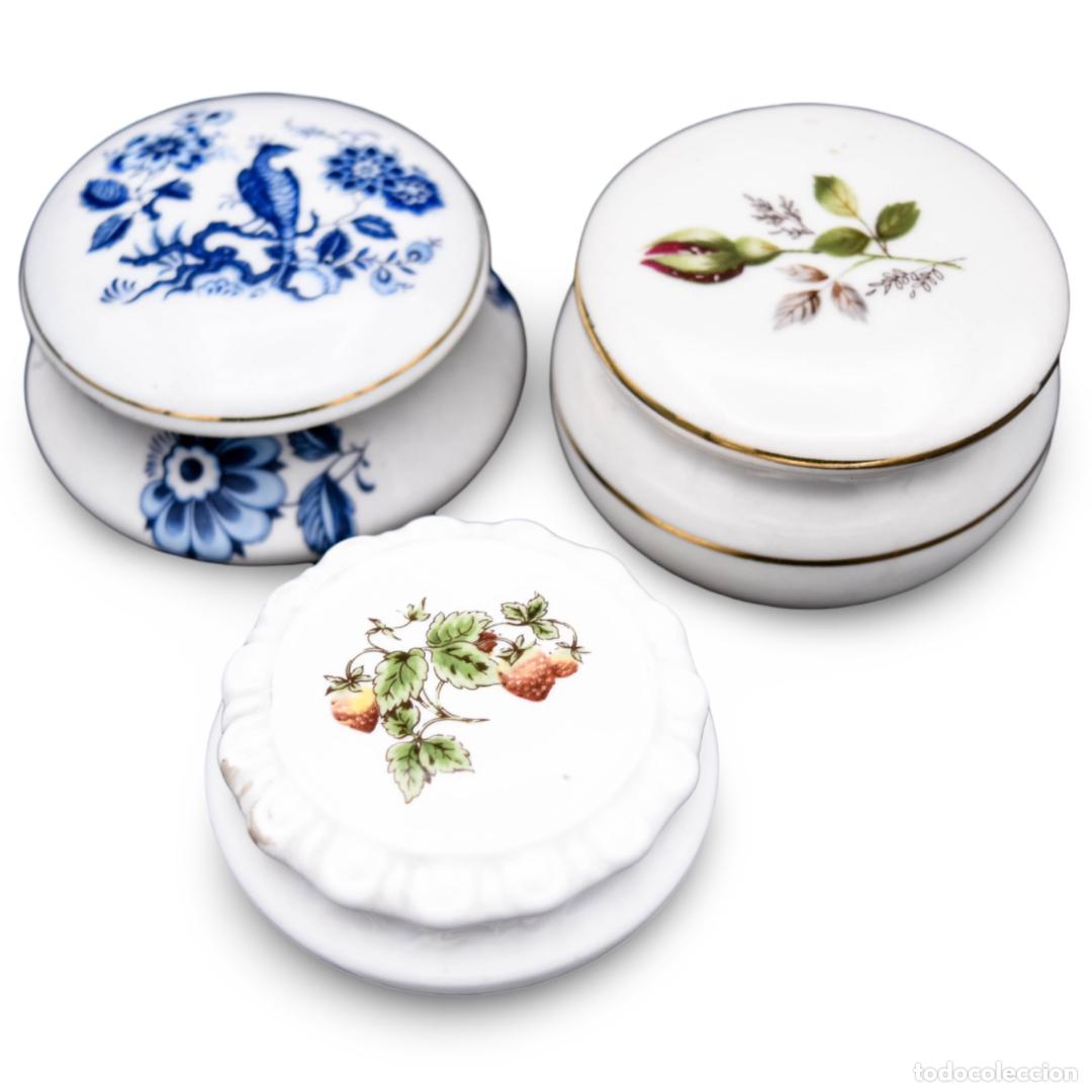 Antig&uuml;edades: Cajas de porcelana (3) - Foto 1