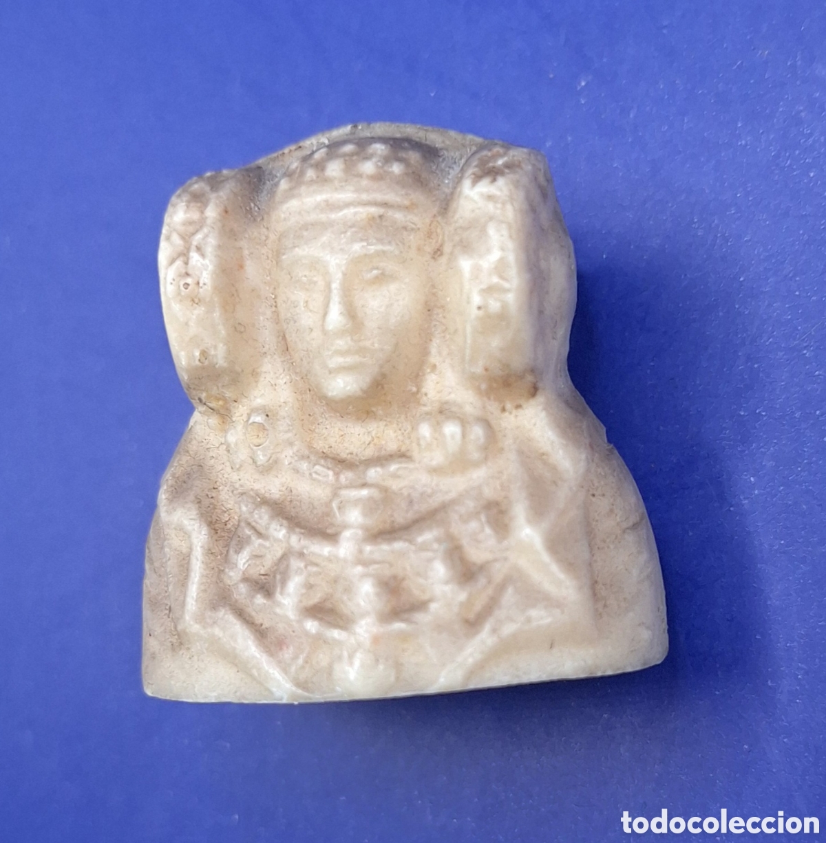 Antig&uuml;edades: Peque&ntilde;a Figura de La Dama de Elche - Foto 3