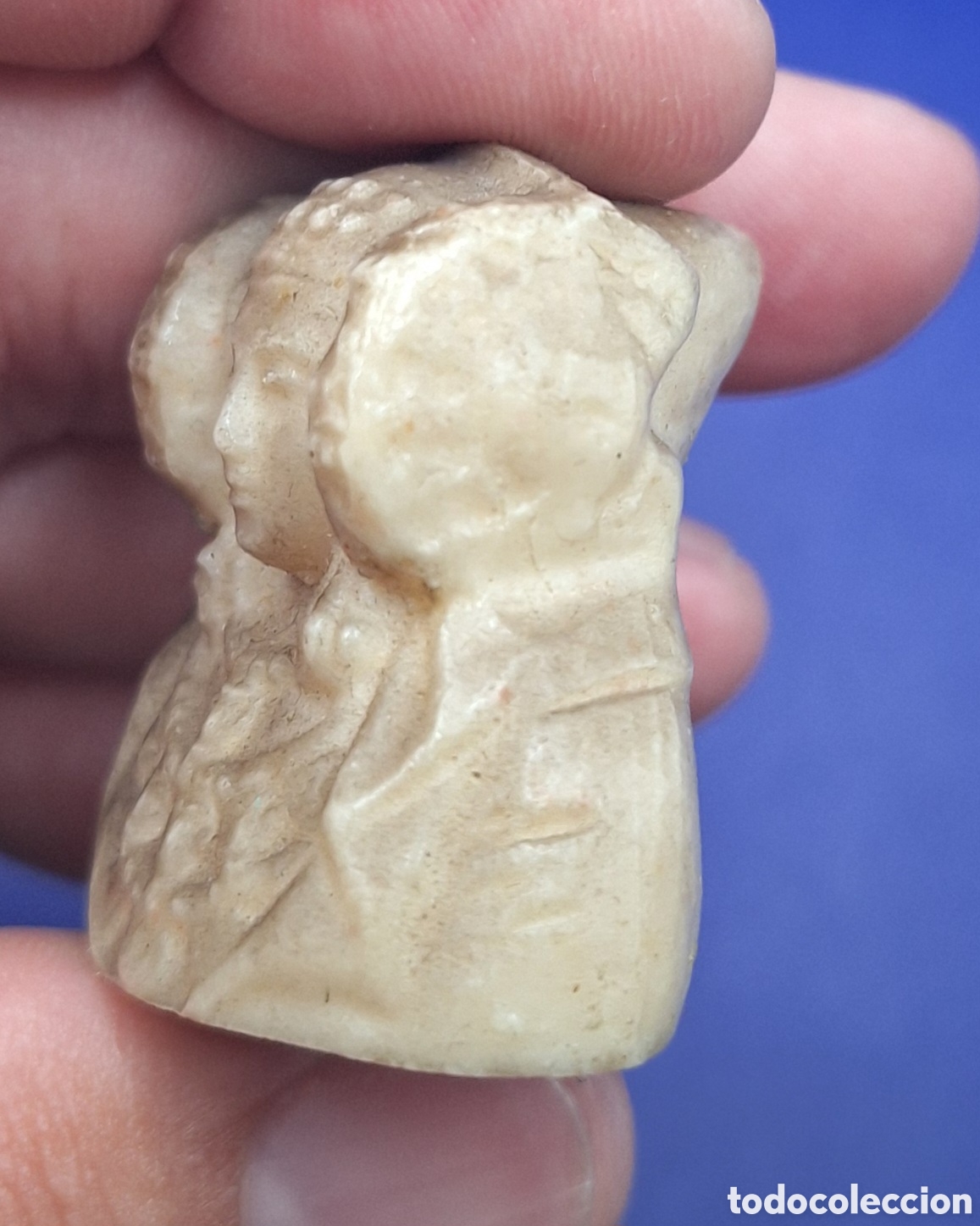 Antig&uuml;edades: Peque&ntilde;a Figura de La Dama de Elche - Foto 9