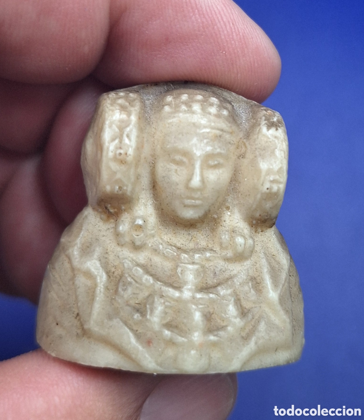 Antig&uuml;edades: Peque&ntilde;a Figura de La Dama de Elche - Foto 10