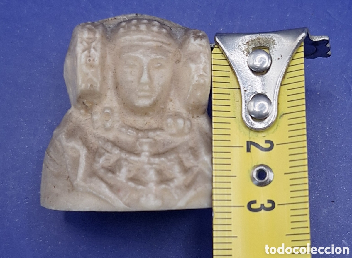 Antig&uuml;edades: Peque&ntilde;a Figura de La Dama de Elche - Foto 13