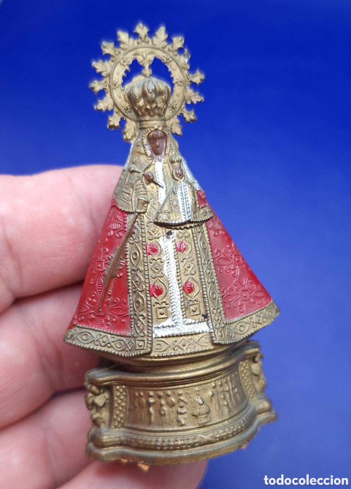 Antig&uuml;edades: Virgen de Guadalupe en Pl&aacute;stico - Foto 8
